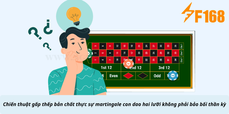 Chiến thuật gấp thếp bản chất thực sự martingale con dao hai lưỡi không phải bảo bối thần kỳ