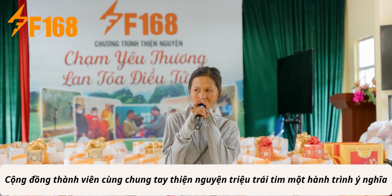 Cộng đồng thành viên cùng chung tay thiện nguyện triệu trái tim một hành trình ý nghĩa