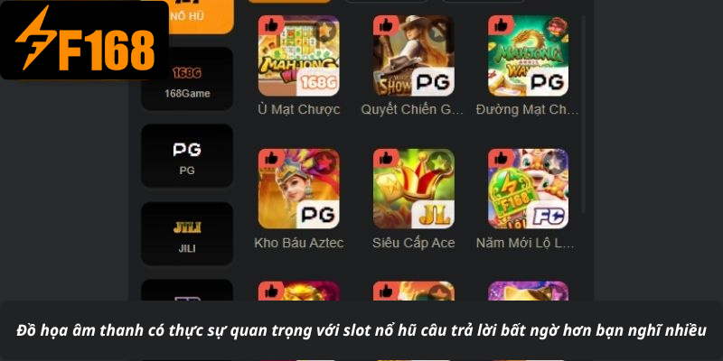Đồ họa âm thanh có thực sự quan trọng với slot nổ hũ câu trả lời bất ngờ hơn bạn nghĩ nhiều