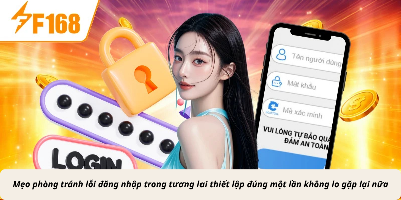 Mẹo phòng tránh lỗi đăng nhập trong tương lai thiết lập đúng một lần không lo gặp lại nữa