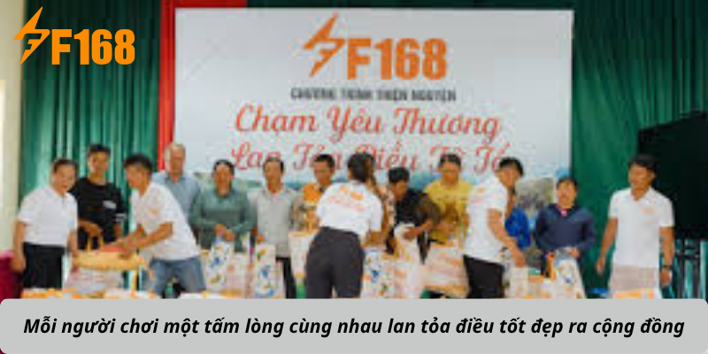 Mỗi người chơi một tấm lòng cùng nhau lan tỏa điều tốt đẹp ra cộng đồng