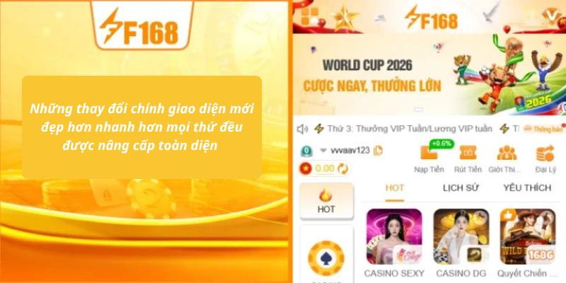 Những thay đổi chính giao diện mới đẹp hơn nhanh hơn mọi thứ đều được nâng cấp toàn diện 