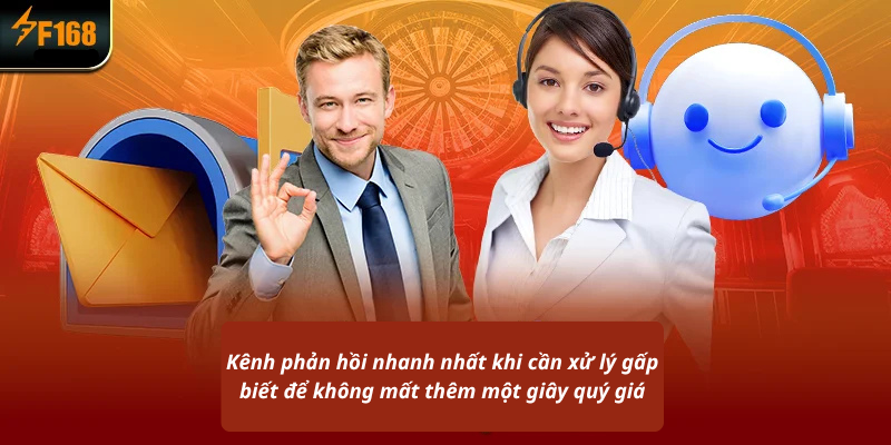 Kênh phản hồi nhanh nhất khi cần xử lý gấp biết để không mất thêm một giây quý giá